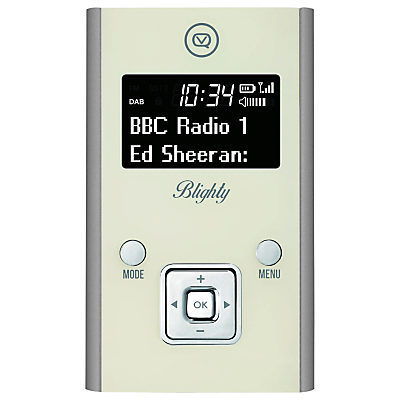 VQ Blighty DAB/DAB+/FM Personal Stereo Radio Silver VQ Blighty DAB/DAB+/FM Personal Stereo Radio Silver